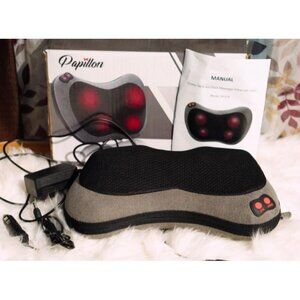 New Shiatsu Back and Neck Massager with Heat, Deep Tissue Kneading,Electric